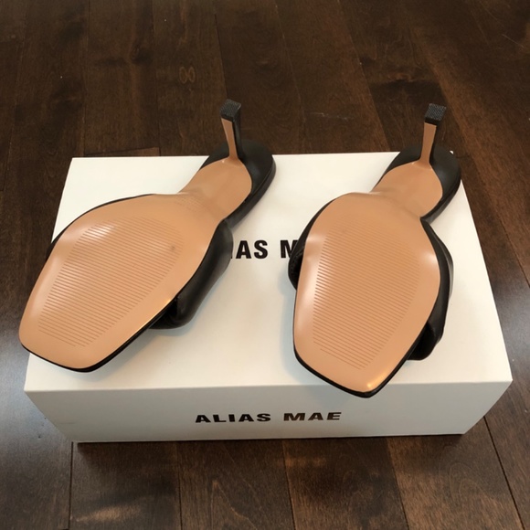 ALIAS MAE chocolate brown heel size 38 - Picture 4 of 7